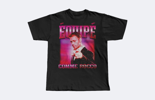 t-shirt équipé comme roco