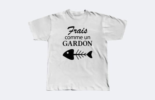 t shirt frais comme un gardon