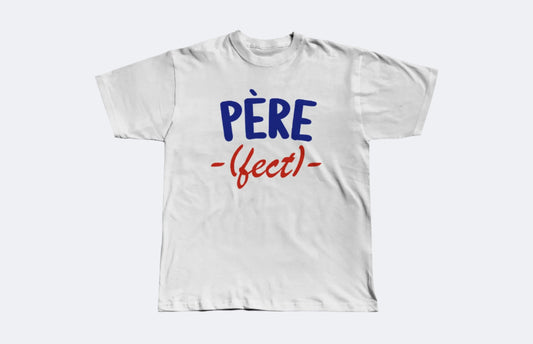 t shirt blanc pere fect